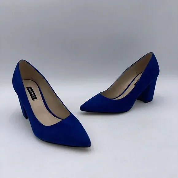 Nine West Shoes Nine West Womens Cara Rich Azzurro Comfort